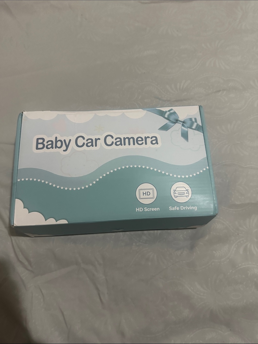 Baby Car Camera - Portable Baby Monitor Camera in Teal by
